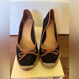 Coach Wedge Espadrille size 8 used